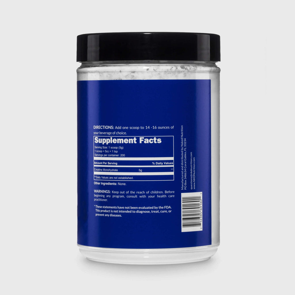 Creatine Monohydrate Powder - Unflavored