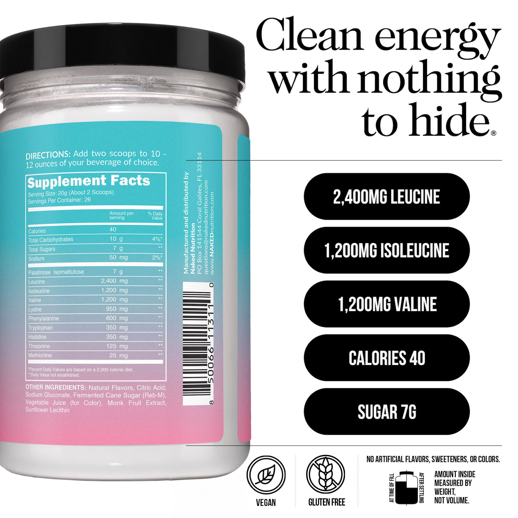 Strawberry Lemonade Essential Amino Acids Supplement - Strawberry EAA