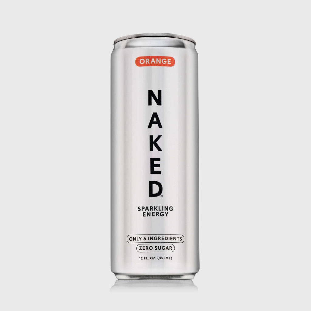 Orange Naked Sparkling Energy - Orange