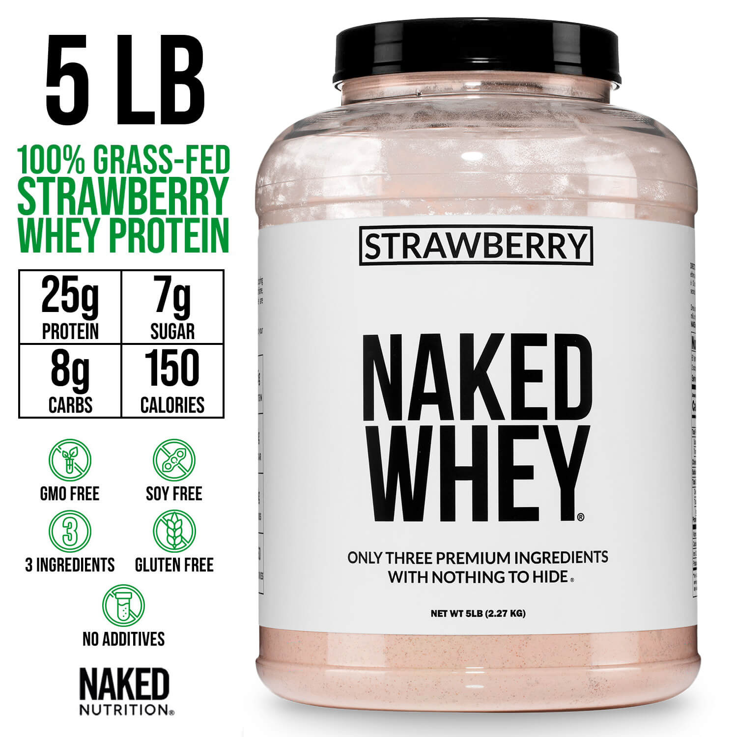 Strawberry Whey Protein Powder - Strawberry
