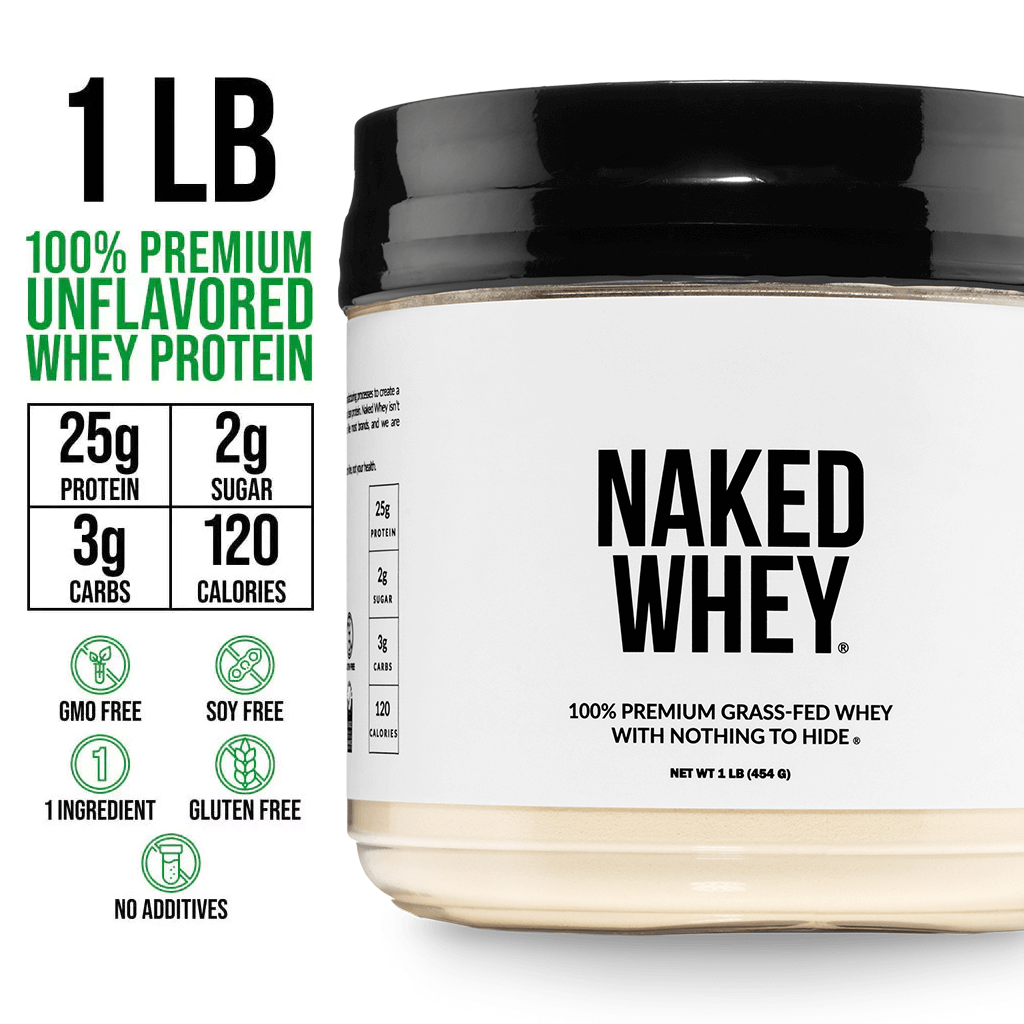 Grass Fed Whey Protein Powder - Unflavored