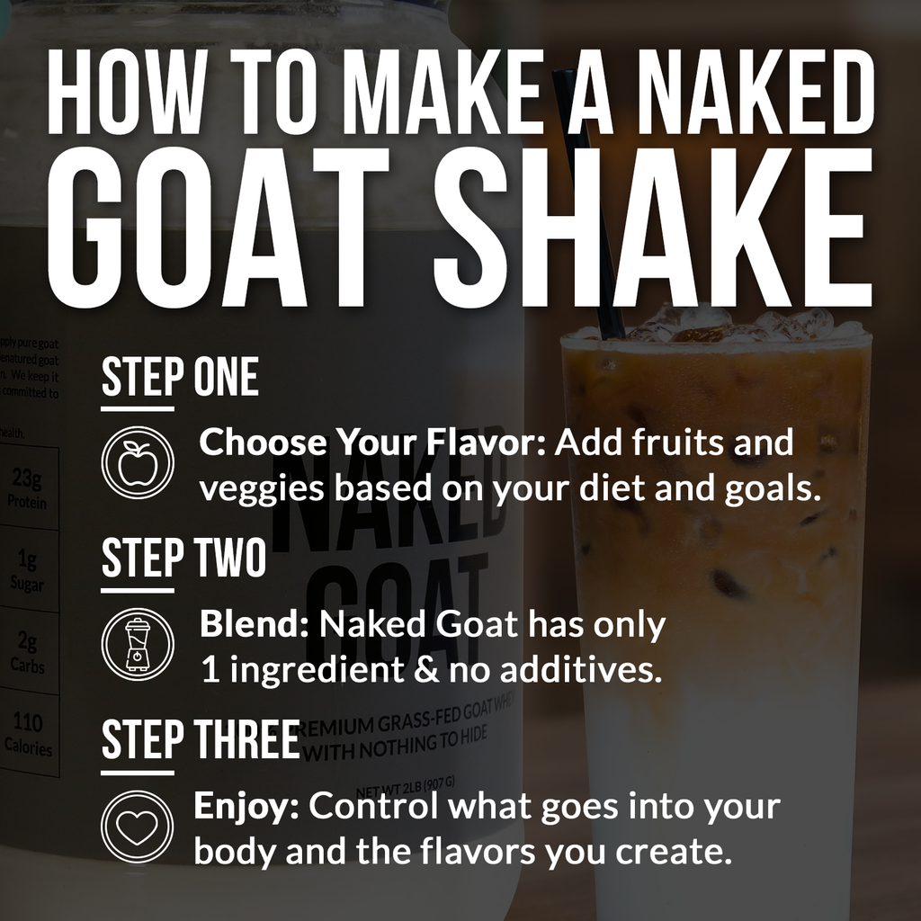 Vanilla Goat Whey Protein Powder - Vanilla