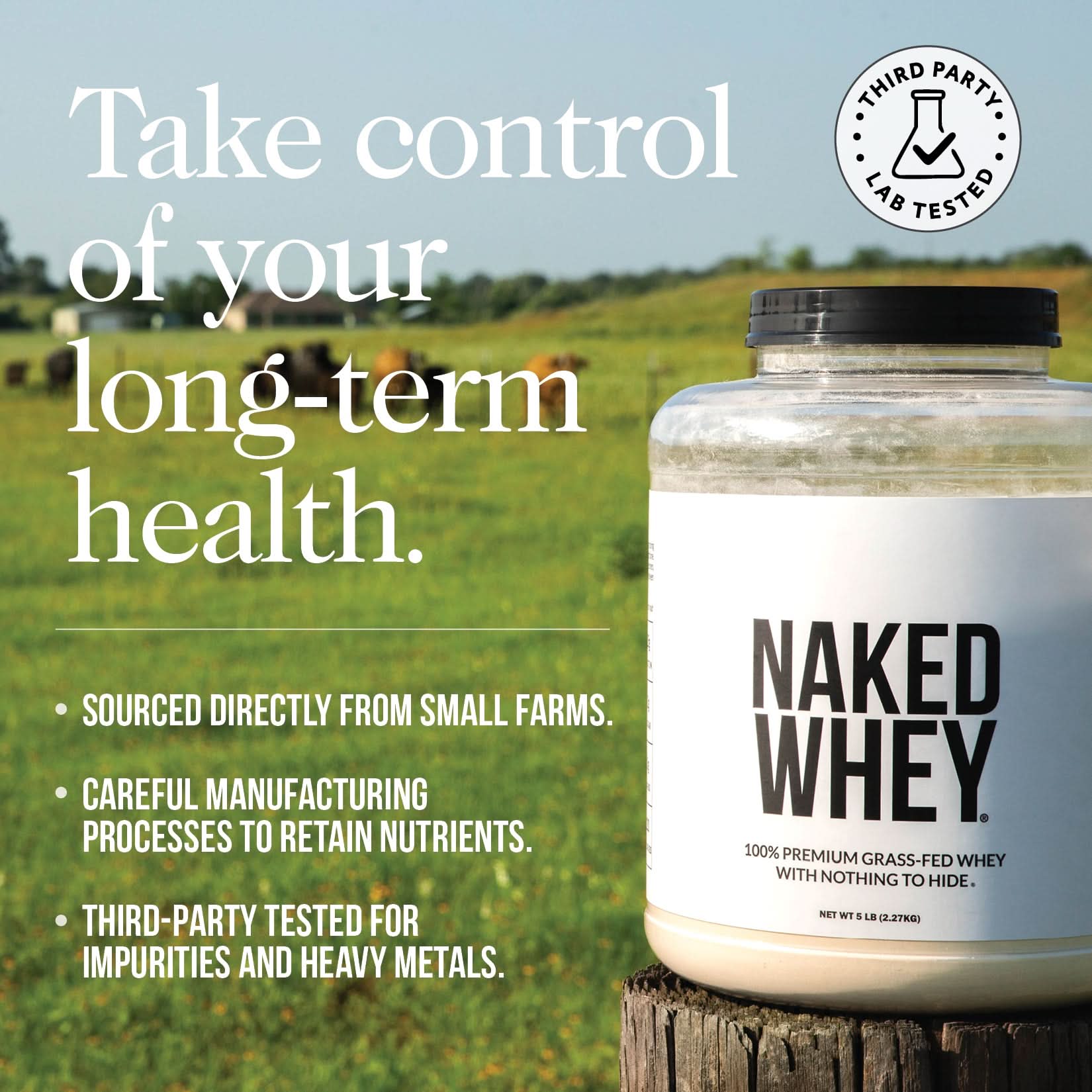 Chocolate Grass-Fed Whey Isolate Protein Powder - Chocolate