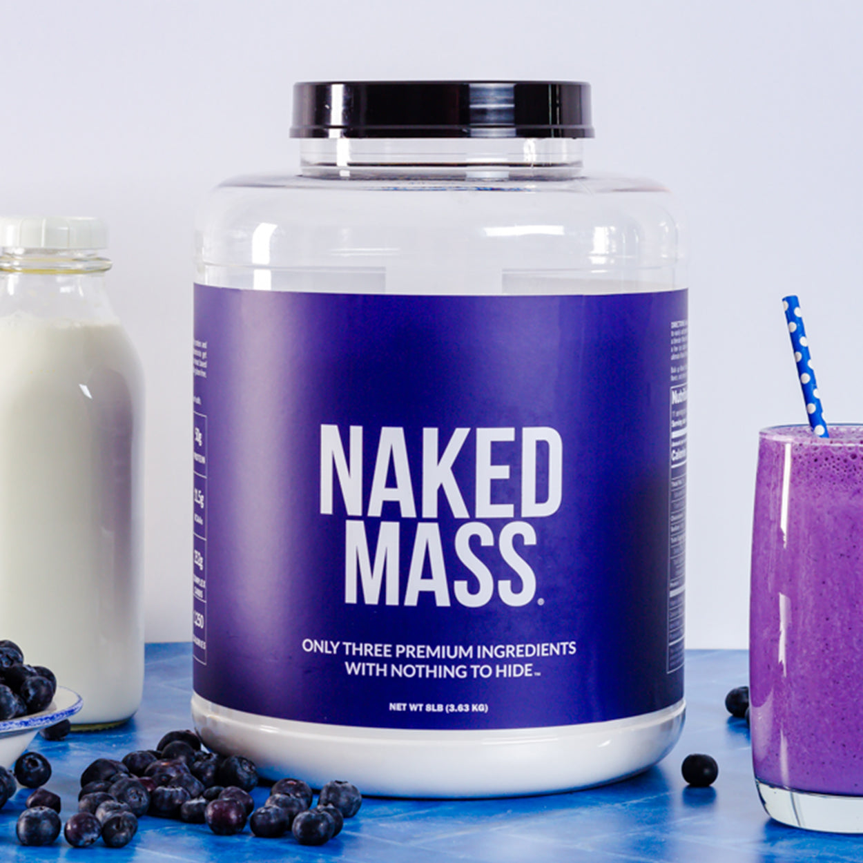Vanilla Mass Gainer Protein Supplement - Vanilla 12LB